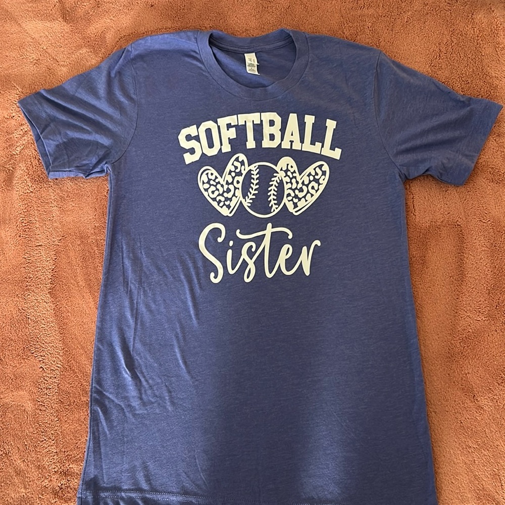A Bella+Canvas tee shirt, never worn, adult small